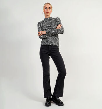 Bootcut jeans noir L32