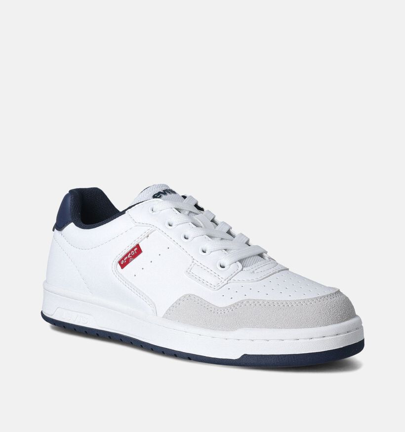 Levi's Kingdom Witte Veterschoenen voor jongens (358697)