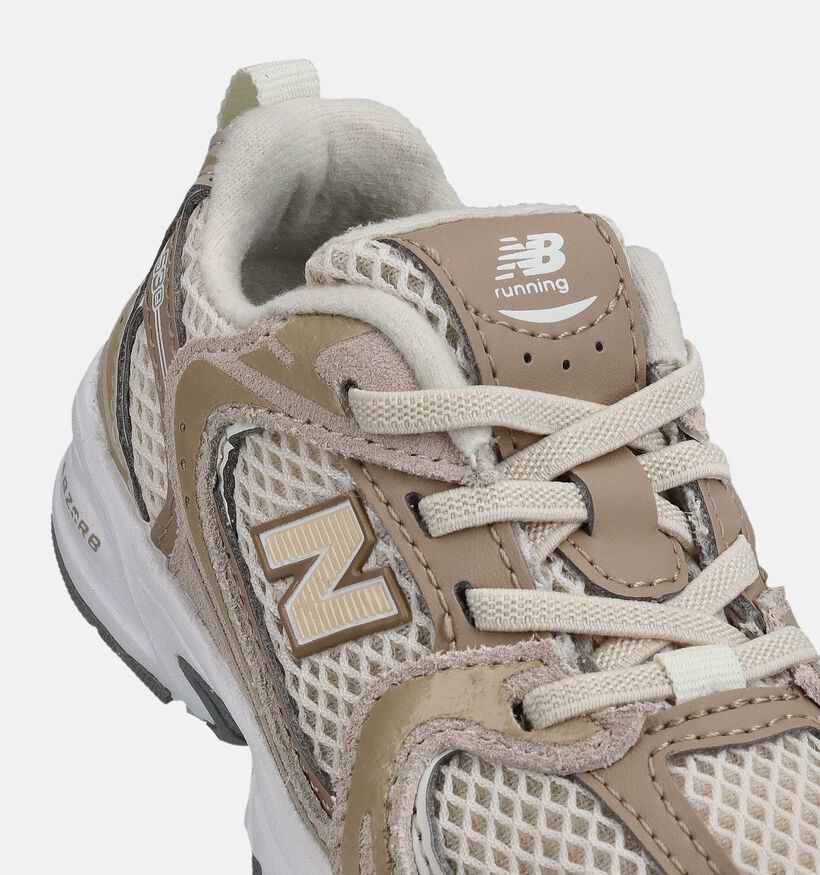 New Balance Lichtbruine Sneakers voor jongens, meisjes (366195) - geschikt voor steunzolen