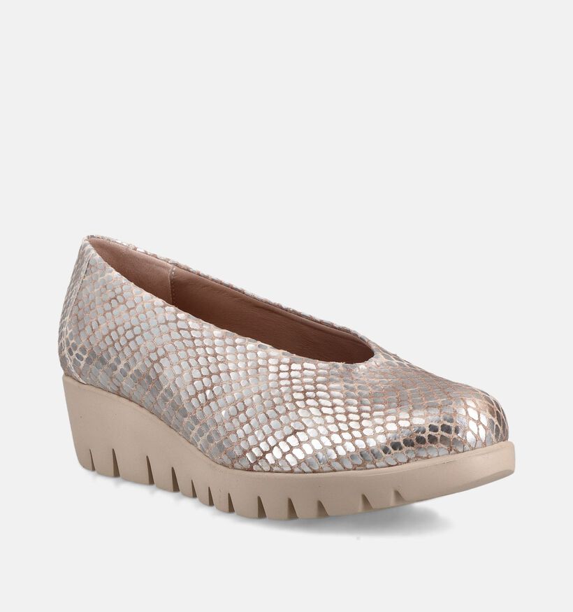 Wonders Maya Champagne Escarpins en Or pour femmes (373128)