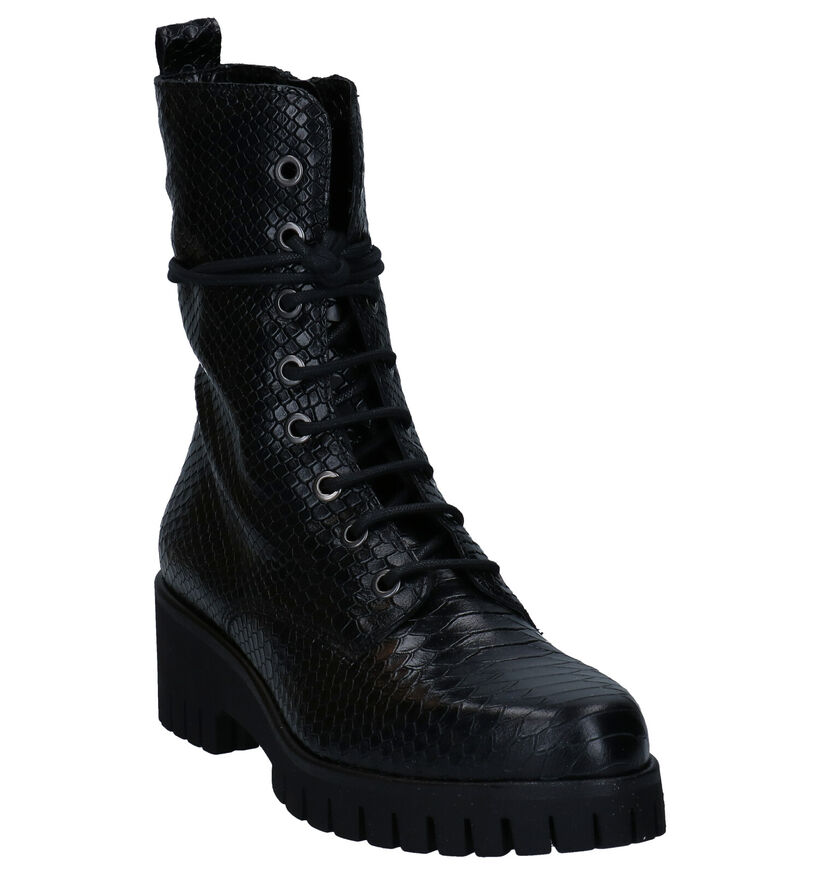 Sweet Lemon Damia Bottines en Noir en cuir (288505)