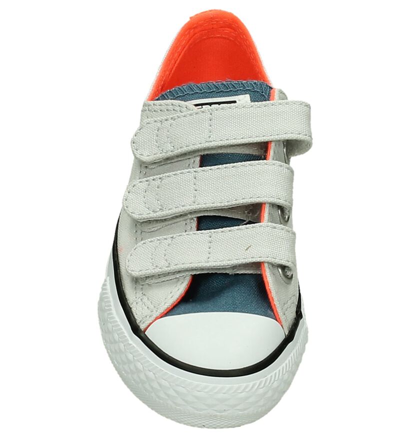 Converse CT All Star Grijze Sneakers met Velcro, , pdp