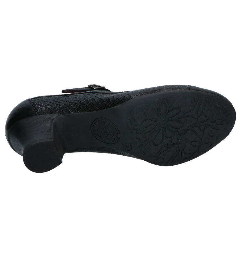 Brako Anatomics Escarpins à bride en Noir en cuir (261385)