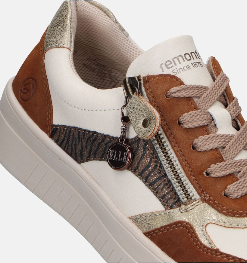 Remonte Witte Sneakers voor dames (351212) - geschikt voor steunzolen
