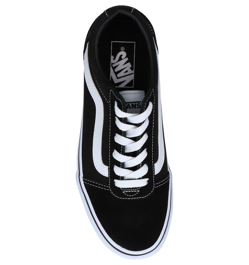 Vans Ward Zwarte Skate sneakers voor dames (327991)