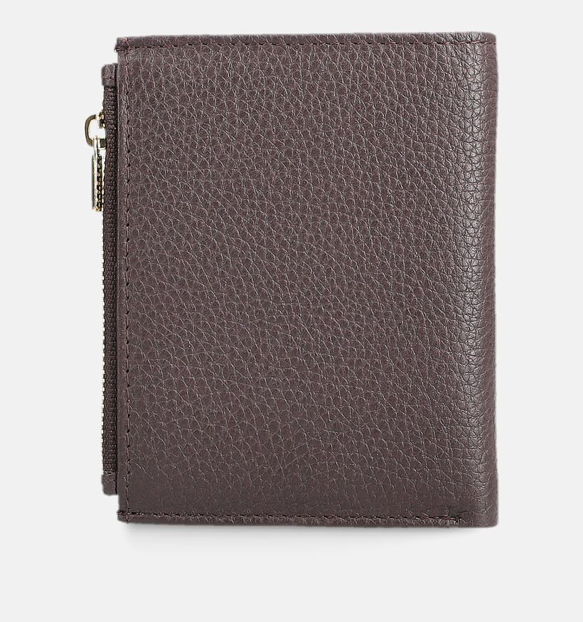 Crinkles Bordeaux Portemonnee met Rits voor dames (381744)