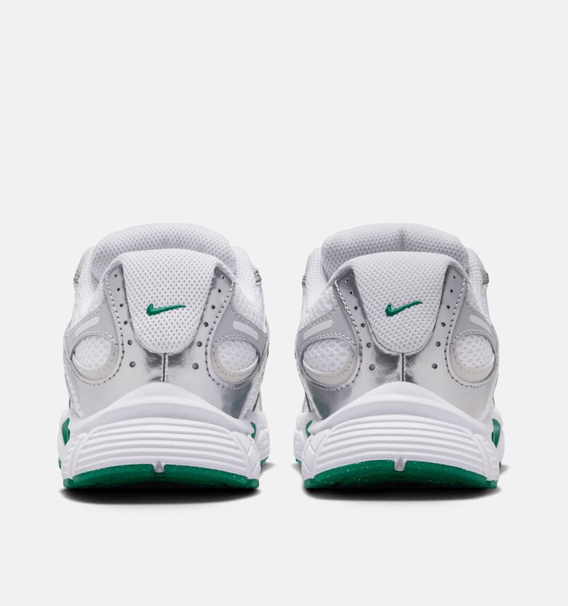 Nike V5 RNR Baskets en Blanc/Vert pour gar&ccedil;ons (373441) - pour semelles orthop&eacute;diques