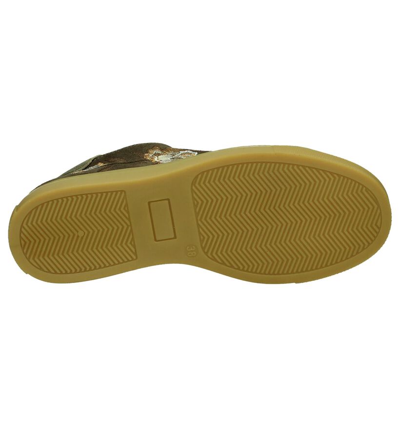 Scapa Sneaker Taupe in daim (204191)