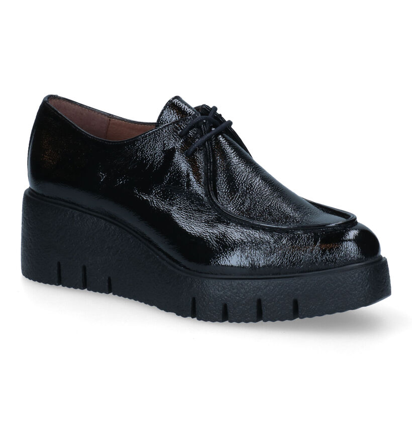 Wonders Chaussures à lacets en Noir pour femmes (317246)