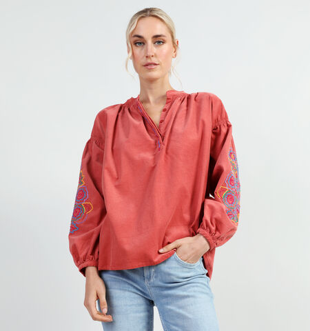 Blouse rouge