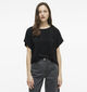 Vila Josa T-shirt basic en Noir pour femmes (351729)