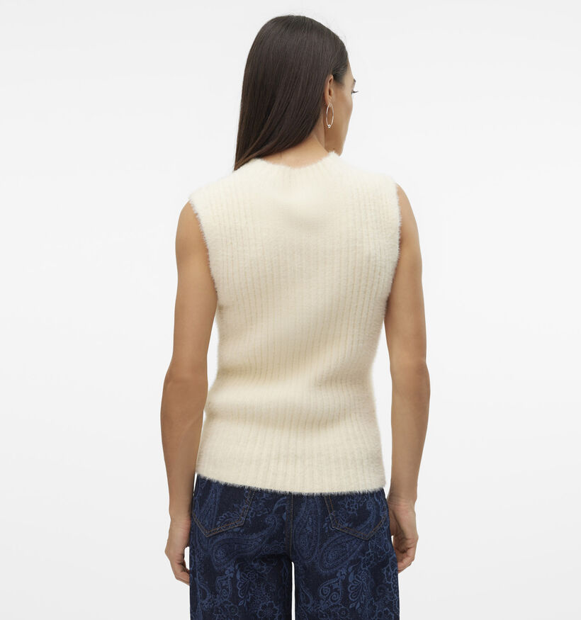 Vero Moda Lyra Beige Mouwloze trui voor dames (349059)