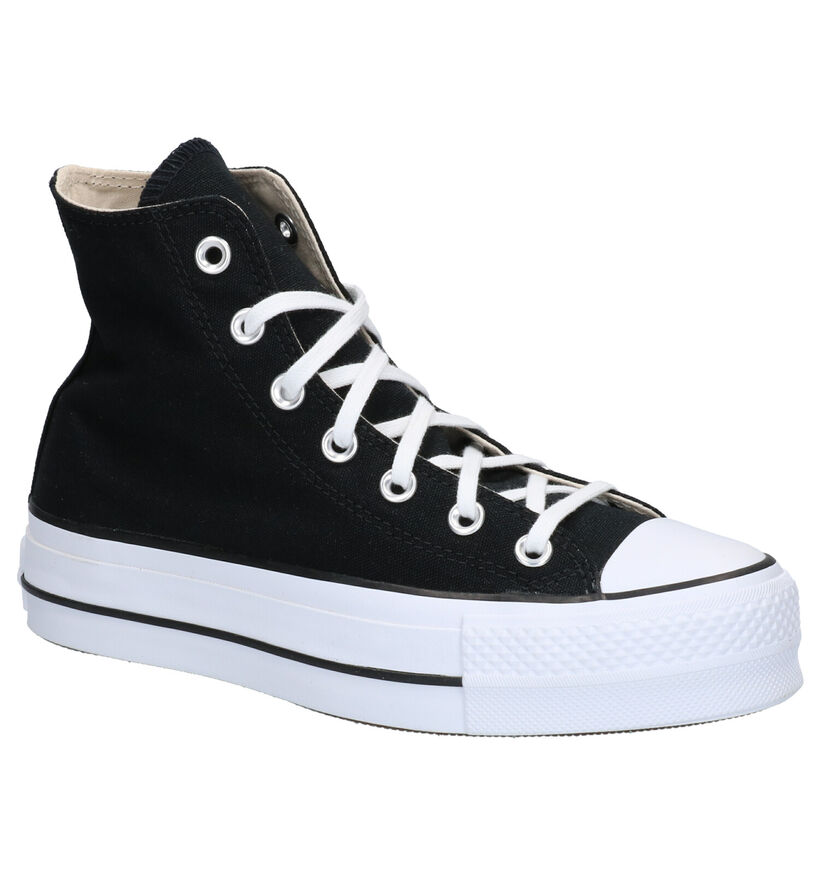 Converse CT All Star Lift Beige Sneakers in stof (300154)