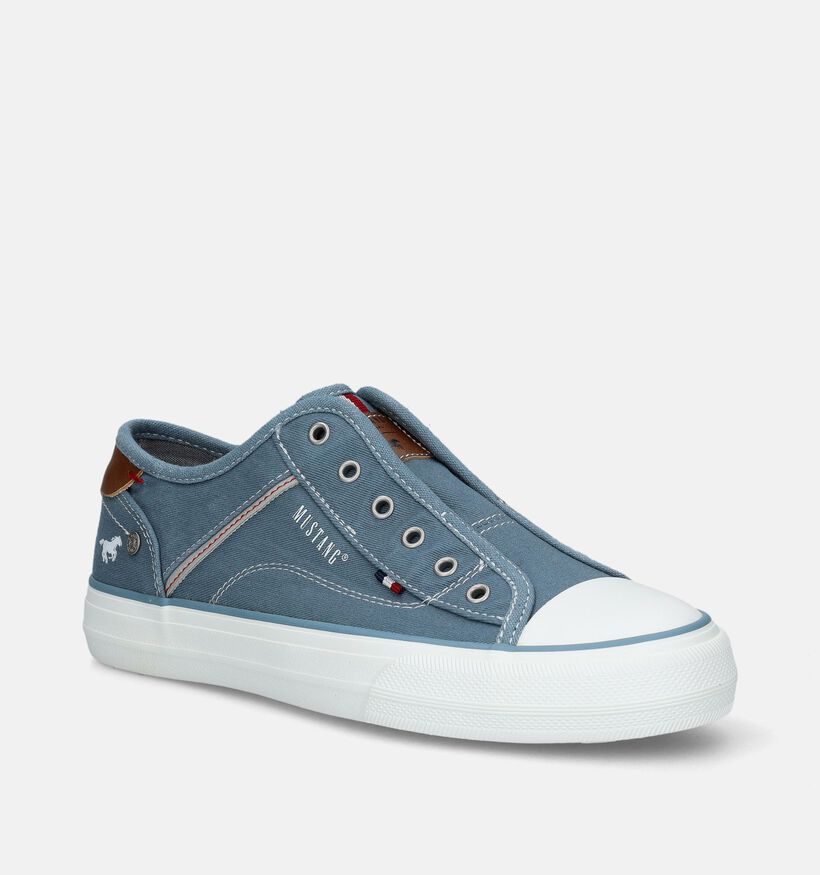 Mustang Blauwe Instappers voor dames (351251)