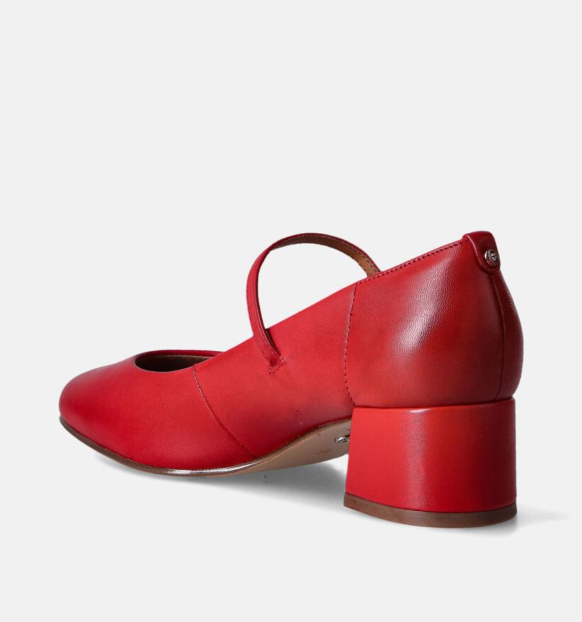 Tamaris Rode Pumps met Riempje voor dames (351559)