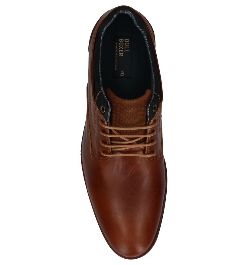 Bullboxer Cognac Geklede Schoenen met Veters in leer (210402)