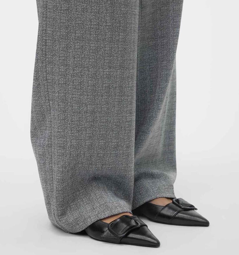 Vero Moda Silva Pantalon large en Gris L34 pour femmes (349083)