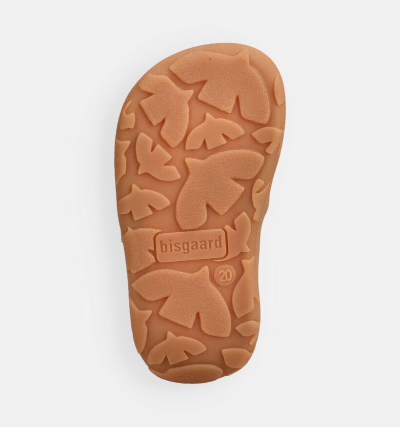 Bisgaard Navy Corduroy Blauwe Pantoffels Barefoot voor jongens (378634) - geschikt voor steunzolen