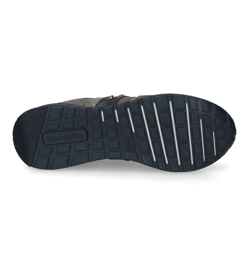 Pantofola d'Oro Imola Runner Chaussures à lacets en Khaki pour hommes (315350) - pour semelles orthopédiques