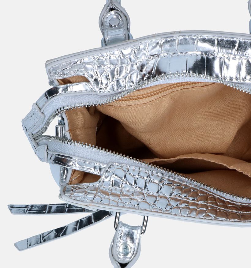 Elegance Du Marais Zilveren Handtas met riem voor dames (349223)