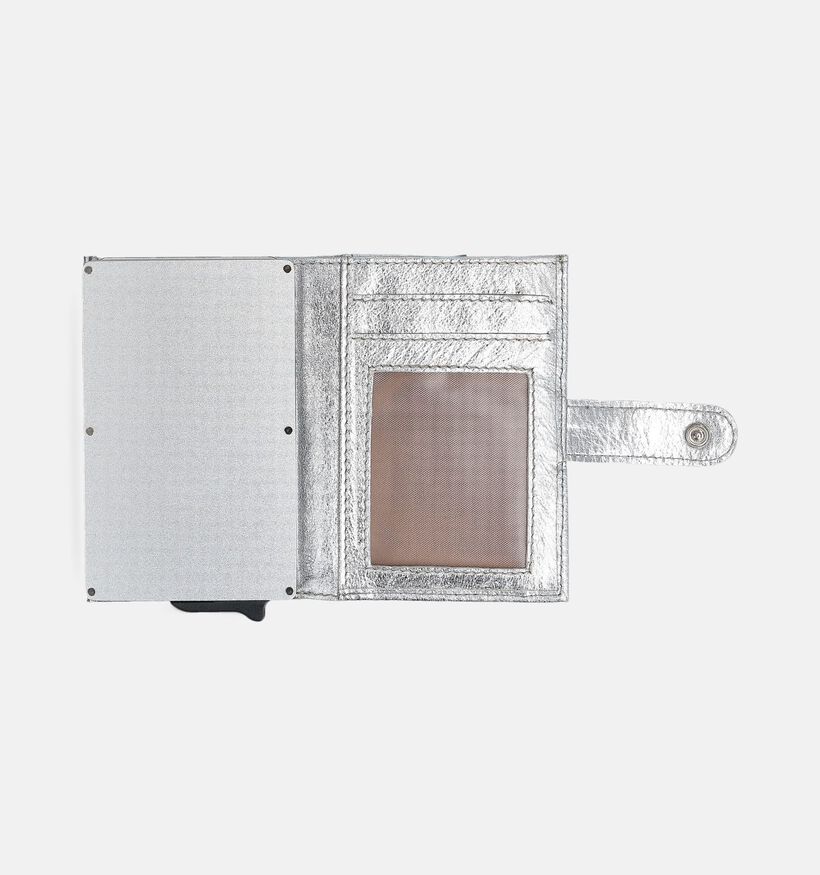 Double-D Zilveren Kaartenhouder voor dames (375965)