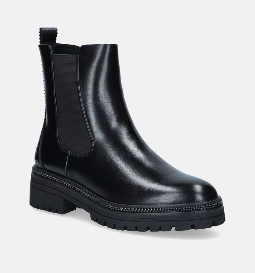 Marco Tozzi Bottines Chelsea en Noir pour femmes (346769)