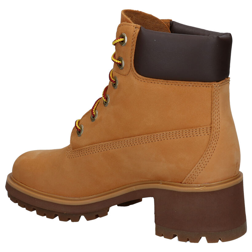 Timberland Kinsley 6IN WP Zwarte Boots in nubuck (267893)