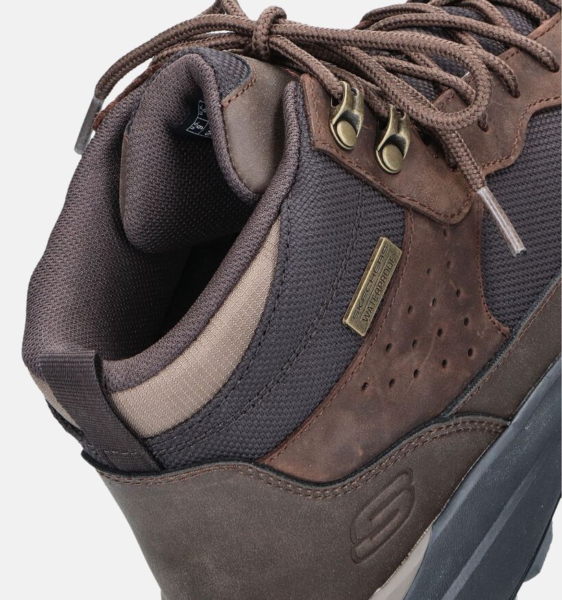 Skechers Cambert Bruine Bottines voor heren (345205)