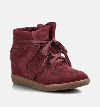 La Strada Mid Baskets Marron/Bordeaux