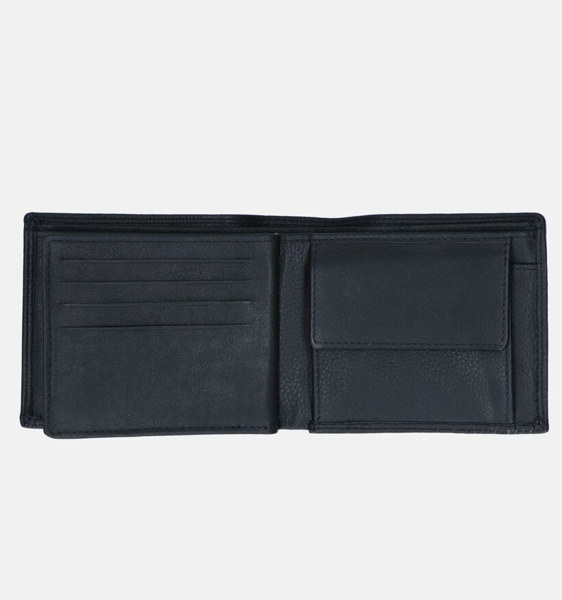 Euro-Leather Portefeuille en Noir pour hommes (343472)