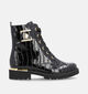 Remonte Boots &agrave; lacets en Noir pour femmes (379872) - pour semelles orthop&eacute;diques