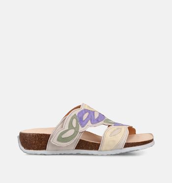 Think! Slippers Wit/Beige