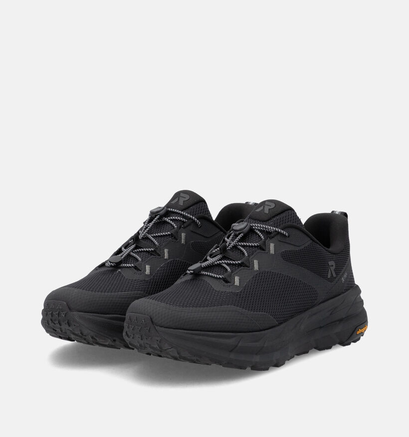 Rieker Zwarte Schoenen voor heren (376515) - geschikt voor steunzolen