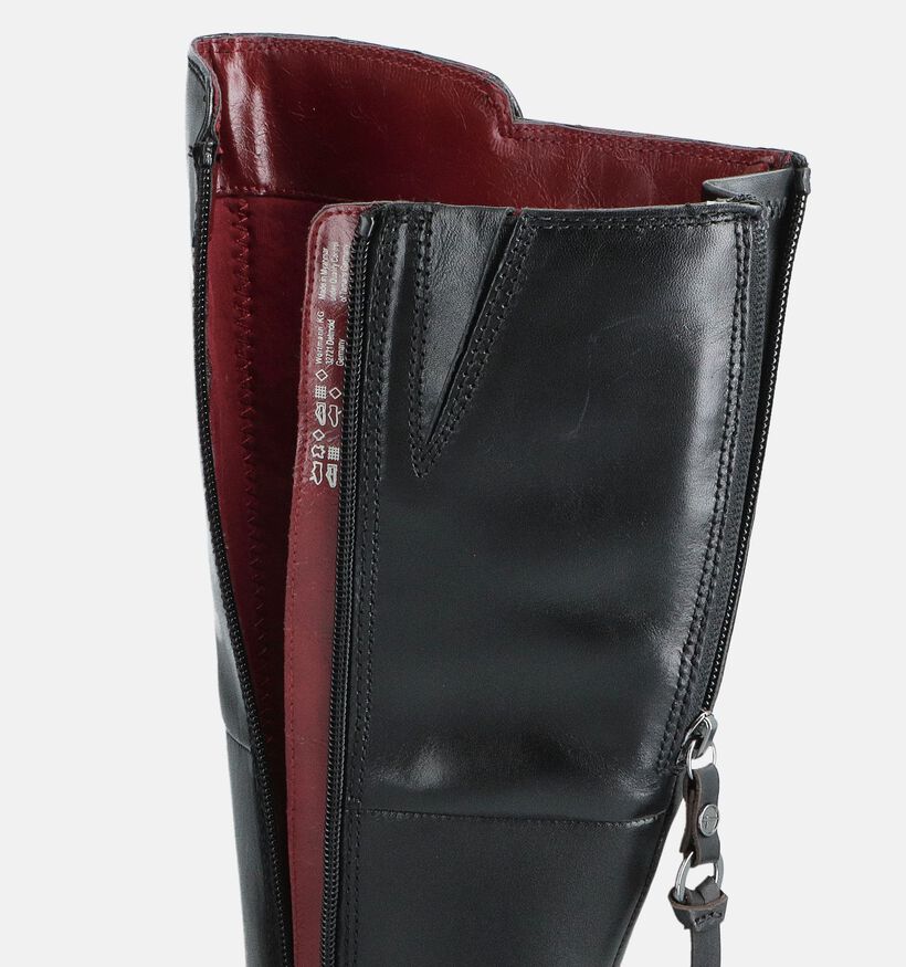 Tamaris Bottes hautes en Noir pour femmes (362812)