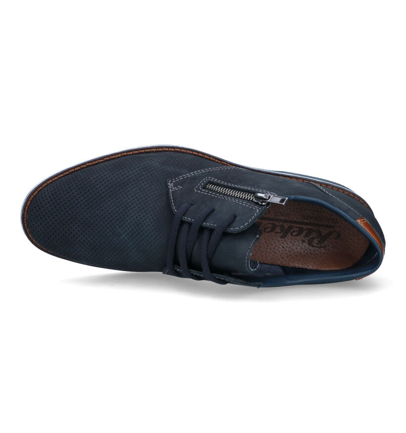 Rieker Blauwe Veterschoenen voor heren (336247)