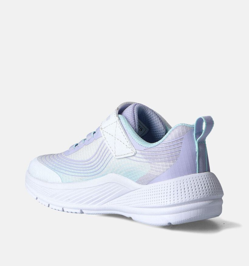 Skechers Microspec Advance Witte Sneakers voor meisjes (352298)