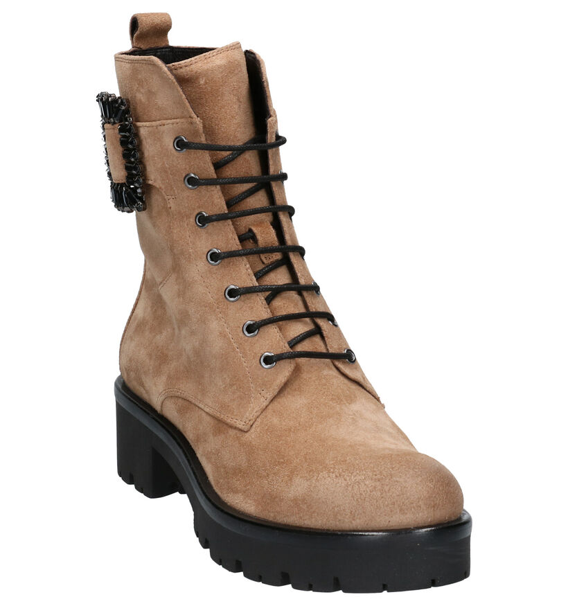 Bruno Premi Beige Boots in daim (262335)