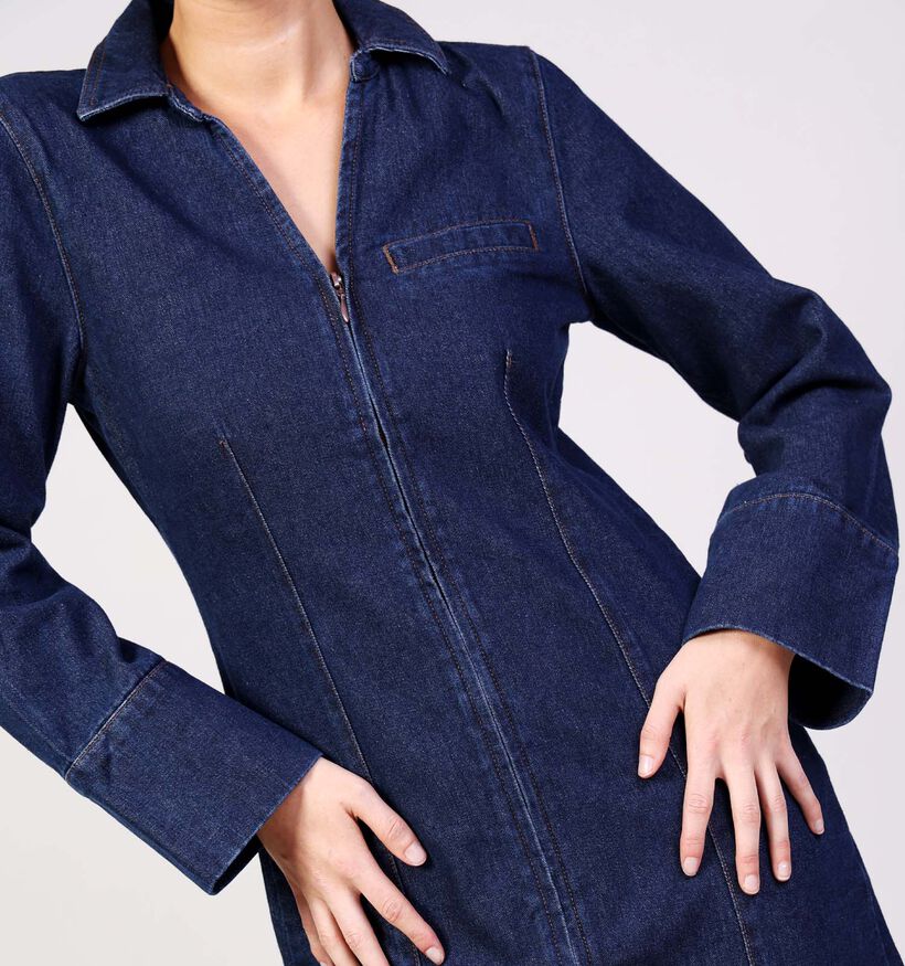 JDY Sally Zip Robe en Bleu pour femmes (365268)