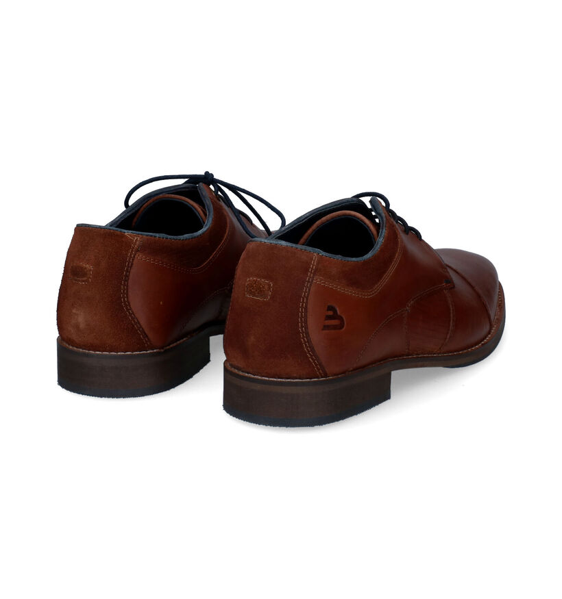 Bullboxer Chaussures habillées en Cognac pour hommes (318117)