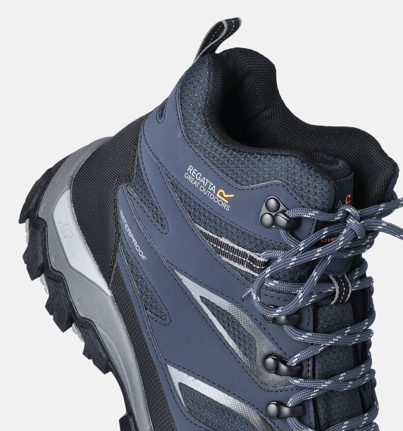 Regatta Holcombie III Chaussures de randonnée étanches en Bleu pour hommes (352346) - pour semelles orthopédiques