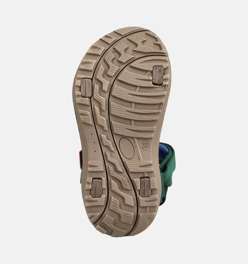Braqeez Sky Sport Chaussures d'eau en Noir/Vert pour gar&ccedil;ons (383988)