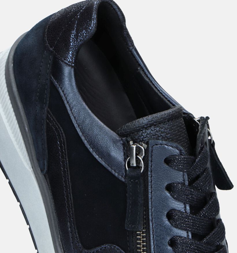 Gabor OptiFit Baskets en Bleu pour femmes (344807) - pour semelles orthopédiques