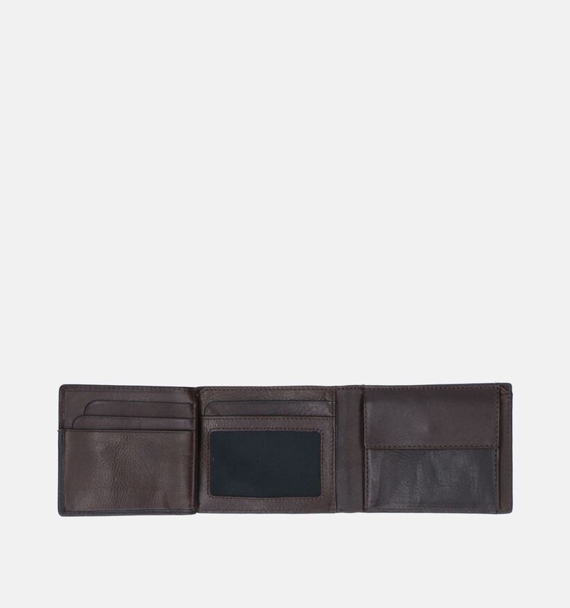 Maverick Portefeuille en Brun pour hommes (352506)