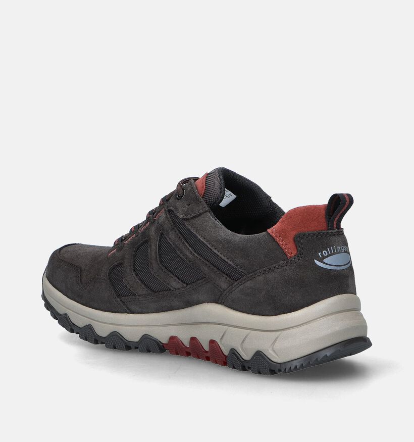 Pius Gabor Bruine Veterschoenen voor heren (347465) - geschikt voor steunzolen