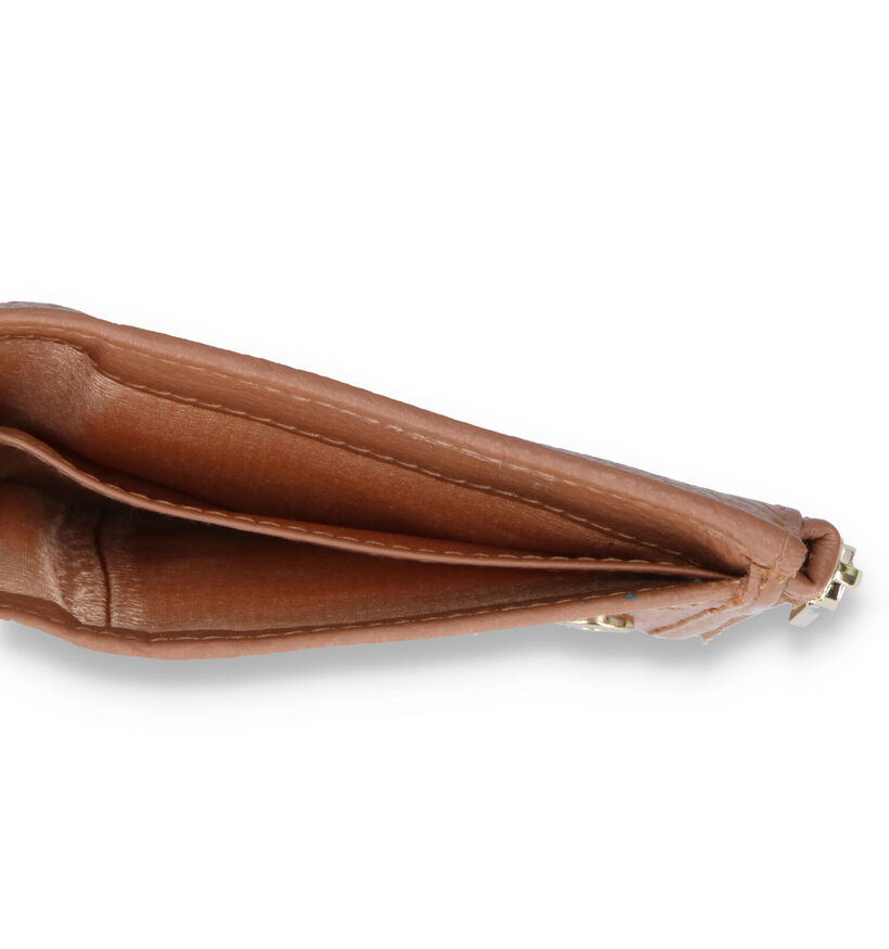 Crinkles Zwarte Ritsportemonnee voor dames (340522)
