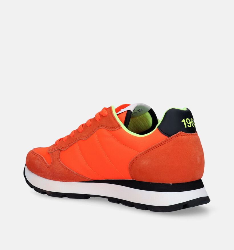 Sun 68 Tom Solid Oranje Sneakers voor heren (337125) - geschikt voor steunzolen