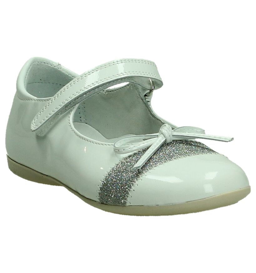 Beberlis Ballerines en Blanc en cuir (194599)