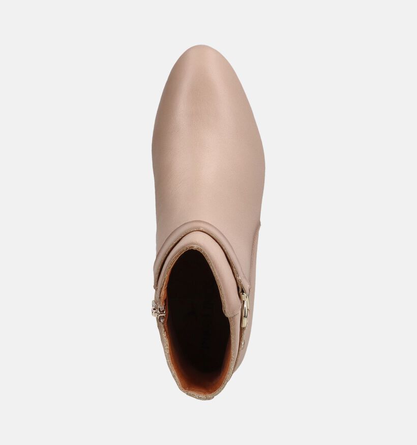 Pikolinos Calafat Beige Enkellaarzen met Hak voor dames (379207)