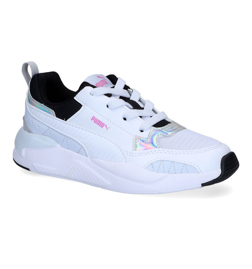 Puma X-Ray Square Witte Sneakers voor meisjes (301815) - geschikt voor steunzolen