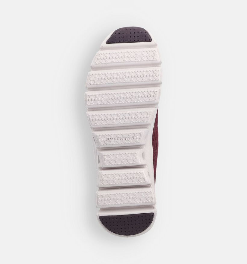 Slip-ins Sportieve sneakers Bordeaux voor dames (360900) - geschikt voor steunzolen